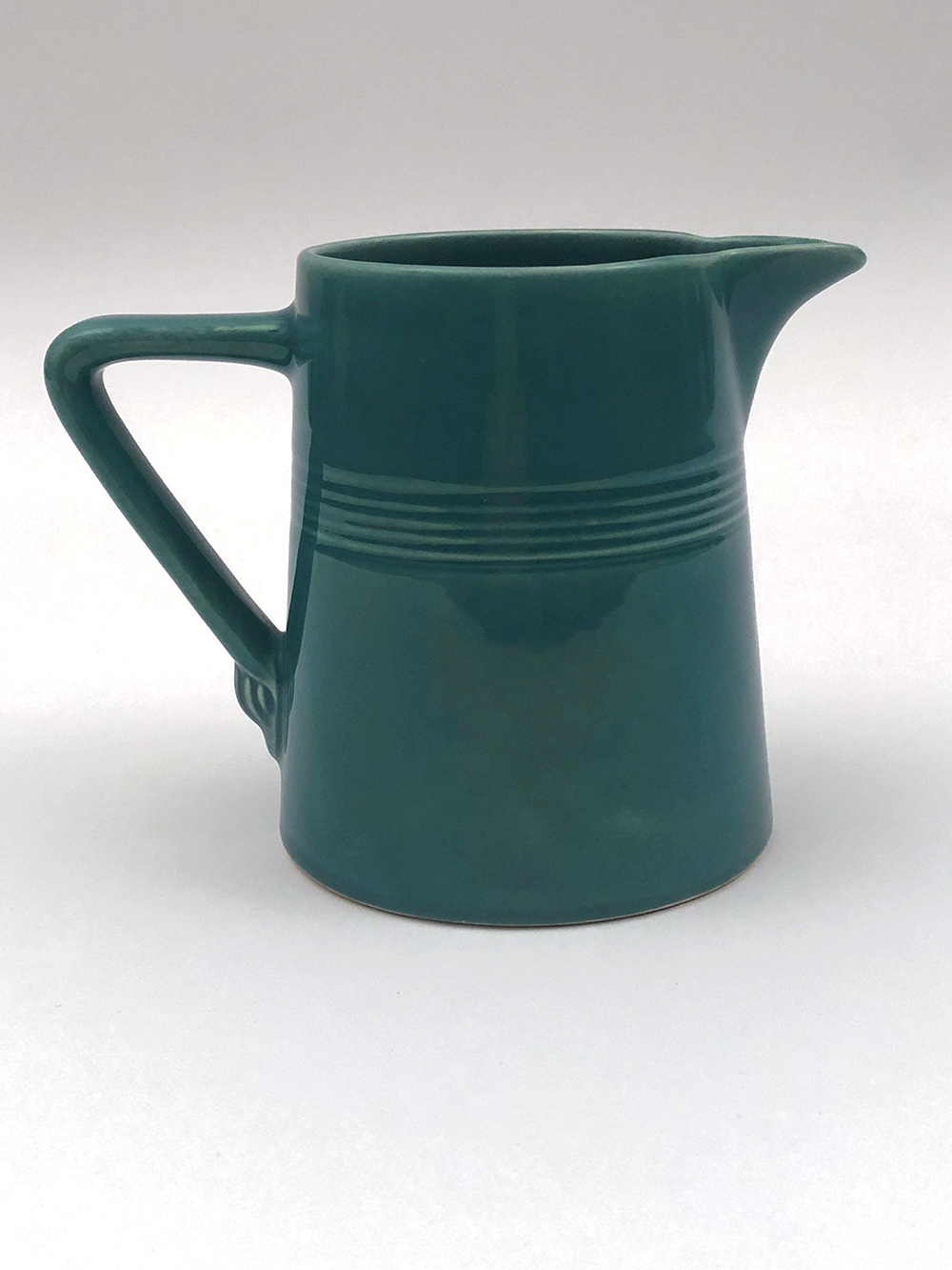 turquoise vintage fiesta covered onion soup bowl