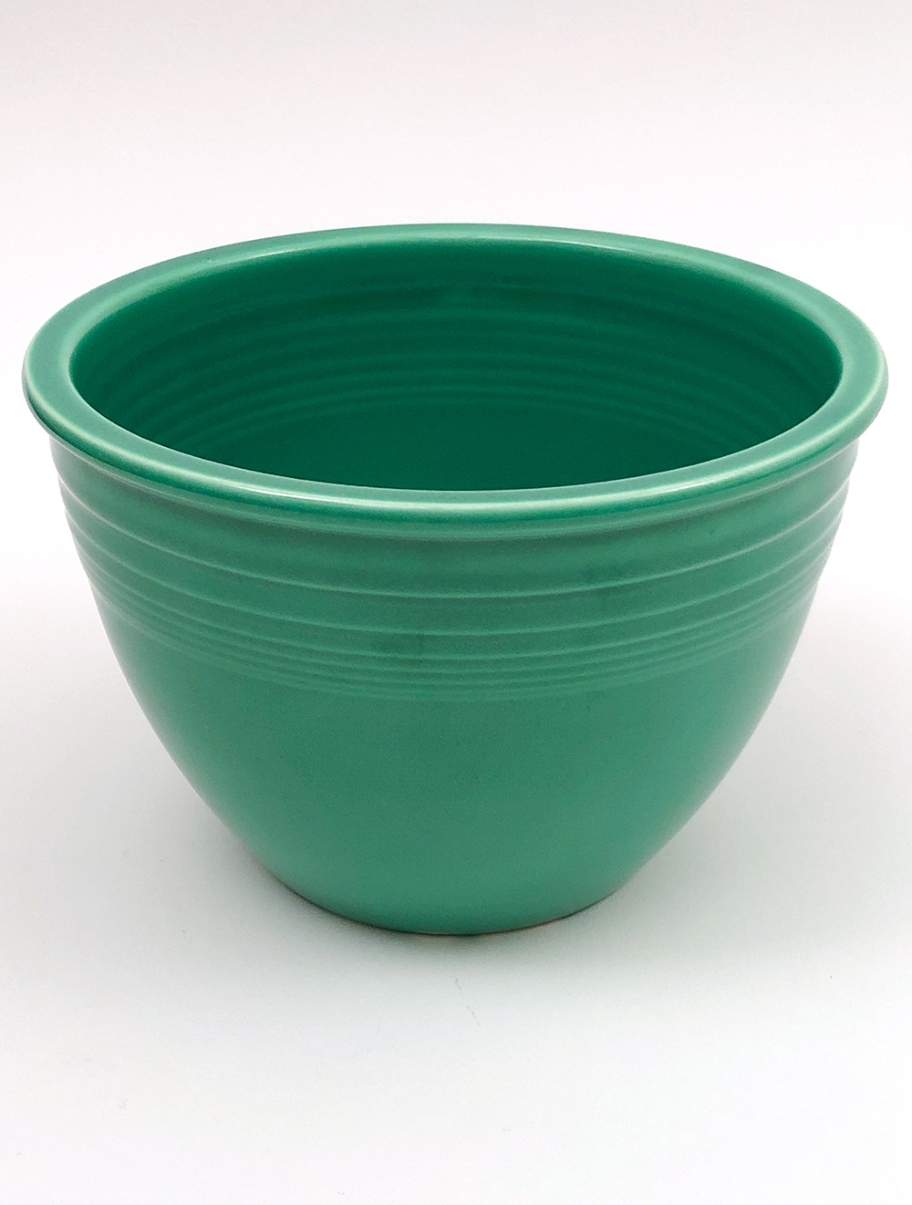 green vintage fiesta nesting bowl