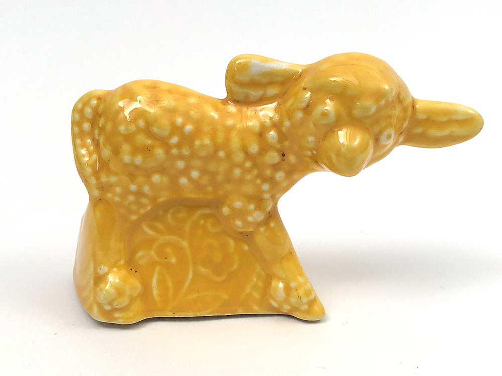 yellow harlequin lamb