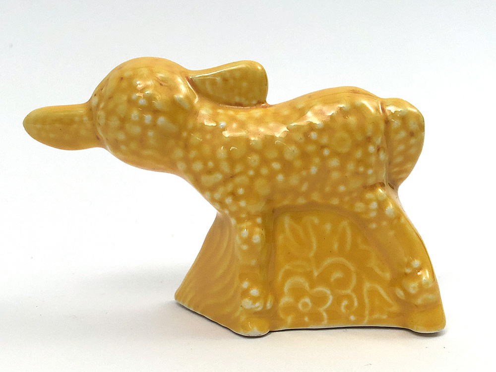 yellow harlequin lamb
