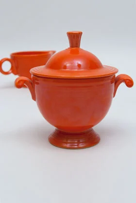vintage fiestaware sugar bowls