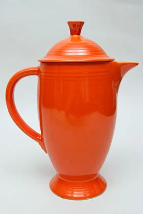 vintage fiestaware coffee pot servers regular coffeepot