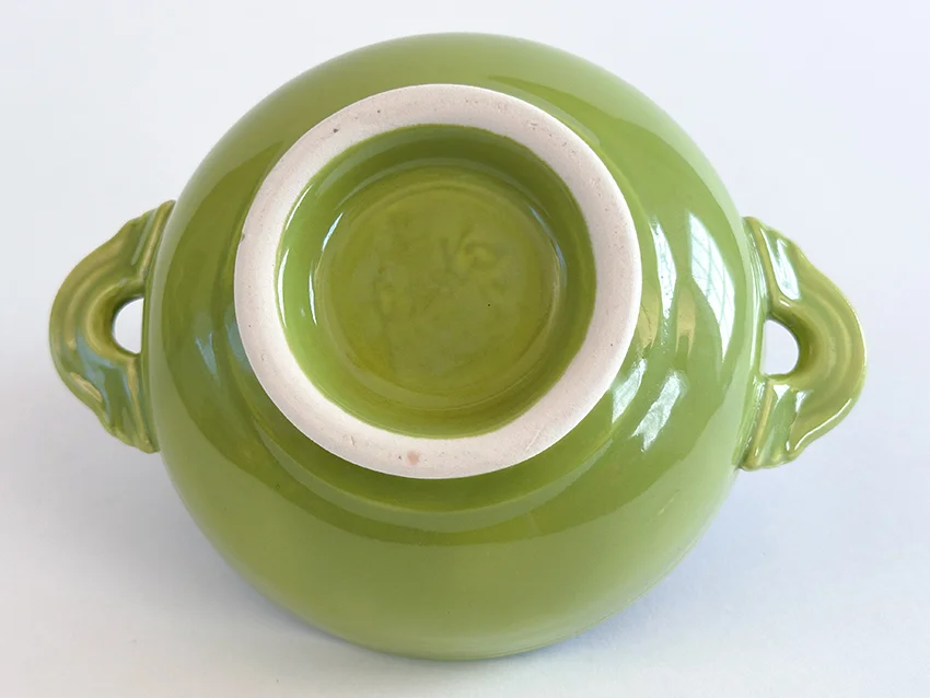 1950s vintage fiestaware chartreuse colored cream soup bowl for sale