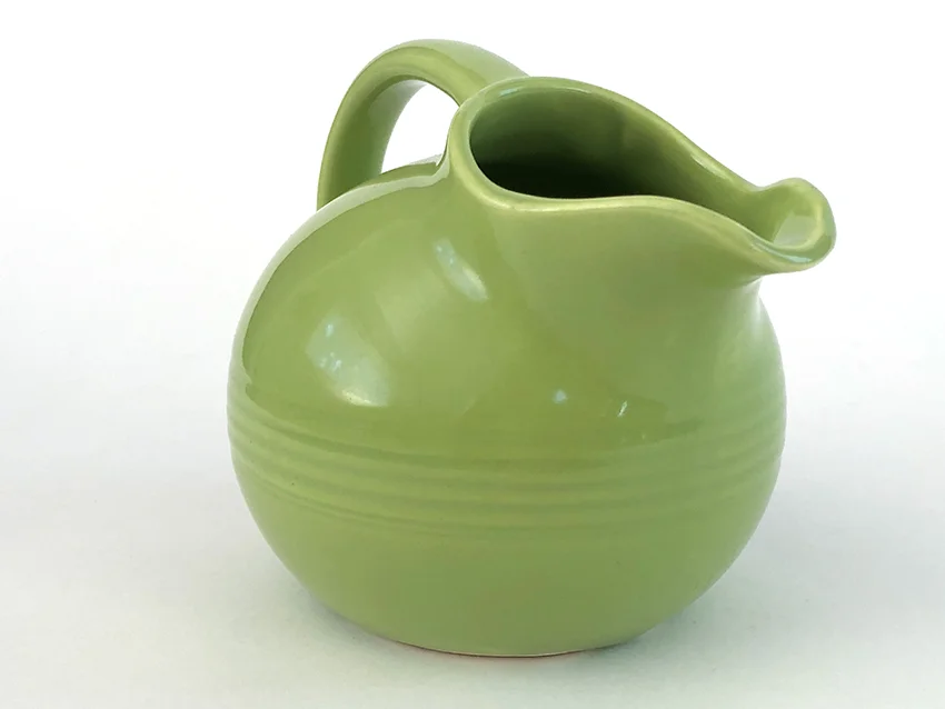 chartreuse harlequin novelty ball creamer for sale