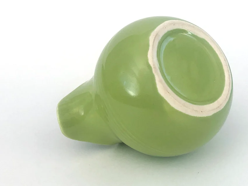 chartreuse harlequin novelty ball creamer for sale