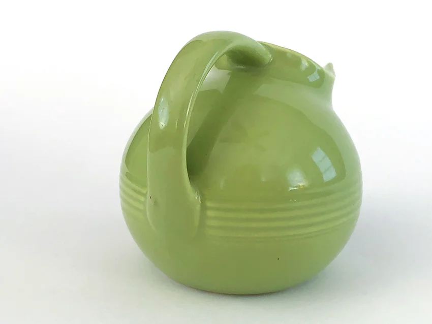 chartreuse harlequin novelty ball creamer for sale