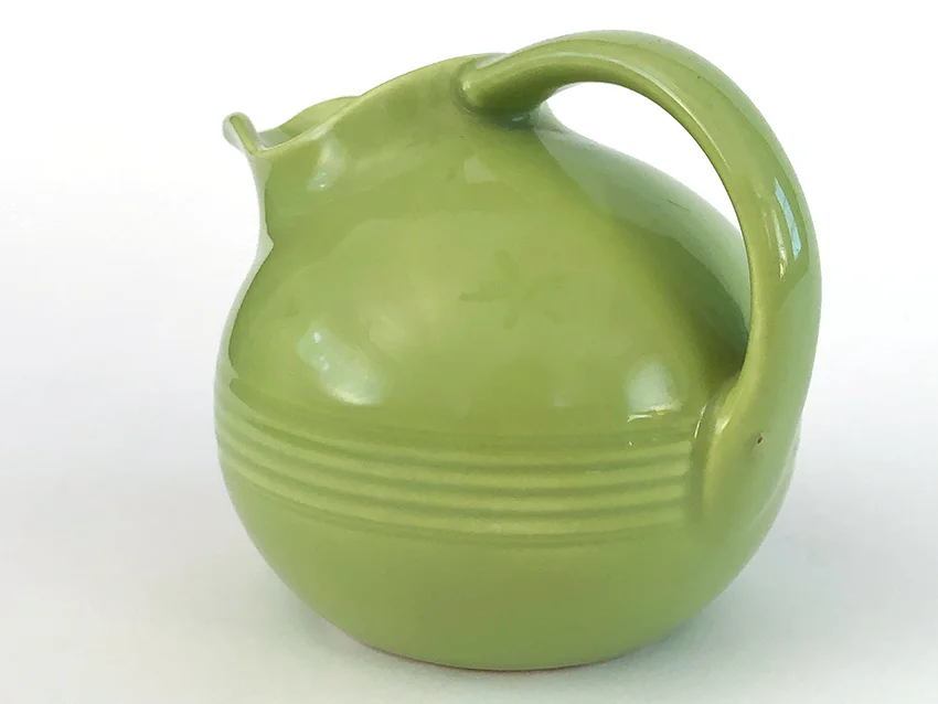 chartreuse harlequin novelty ball creamer for sale