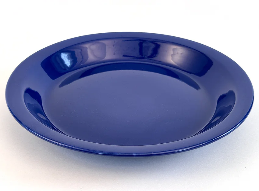 cobalt blue vintage fiesta kitchen kraftlarge pie plate