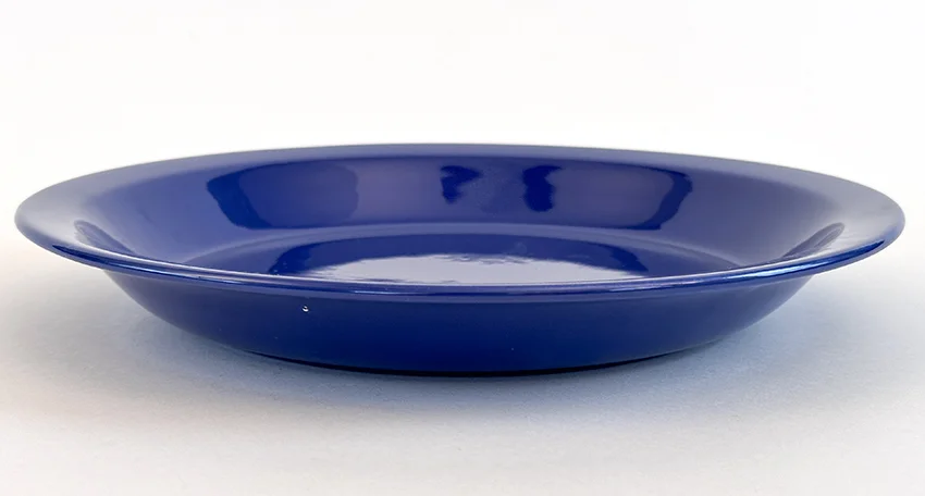 cobalt blue vintage fiesta kitchen kraftlarge pie plate