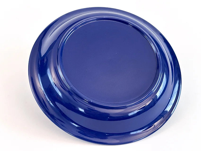 cobalt blue vintage fiesta kitchen kraftlarge pie plate