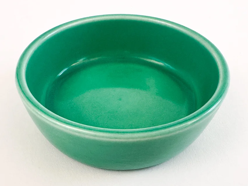 green vintage fiestaware relish tray center insert