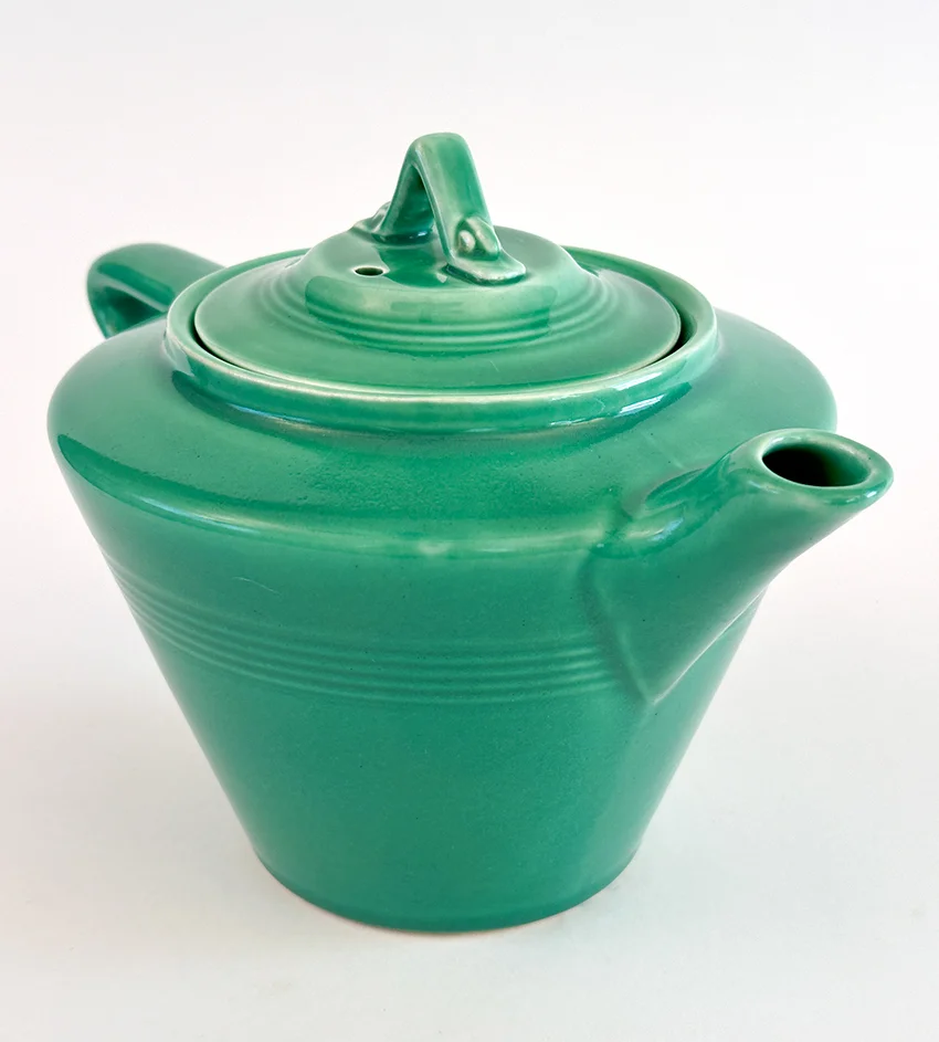 original green harlequin teapot for sale