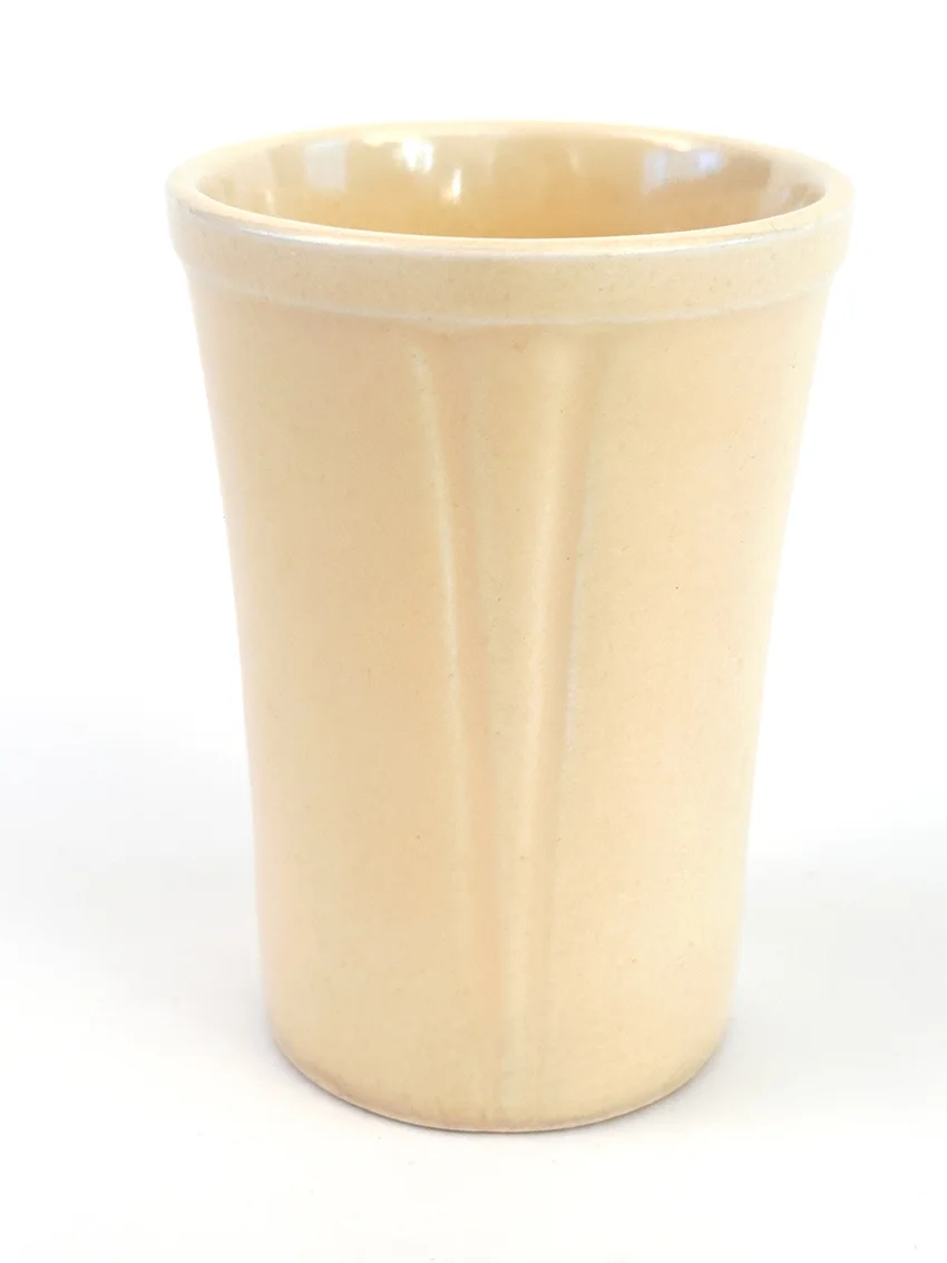 Ivory vintage homer laughlin riviera dinnerware juice tumbler for sale