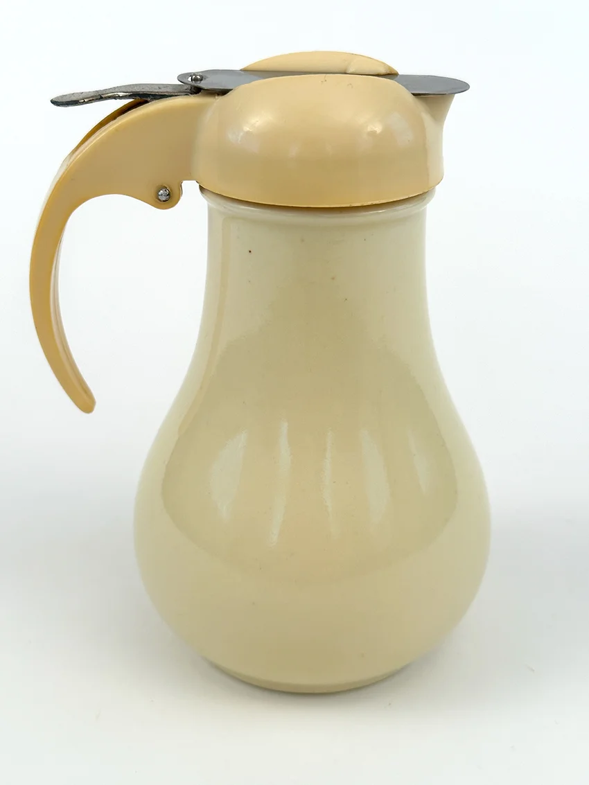 ivory dripcut  syrup pitcher for sale