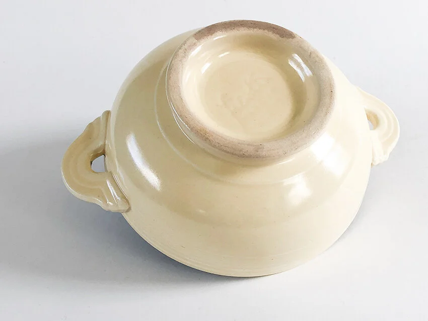ivory vintage fiesta cream soup bowl for sale