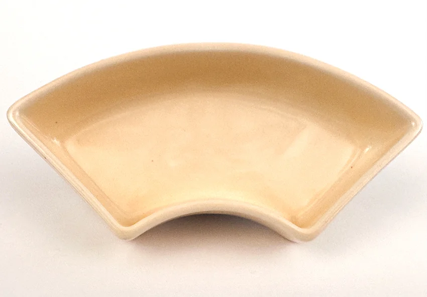 ivory vintage fiestaware  relish tray side insert