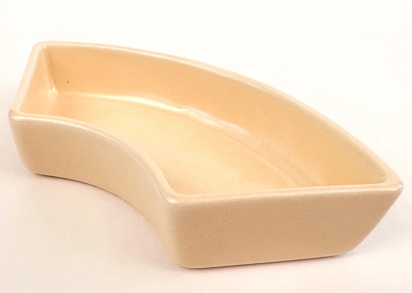 ivory vintage fiestaware  relish tray side insert