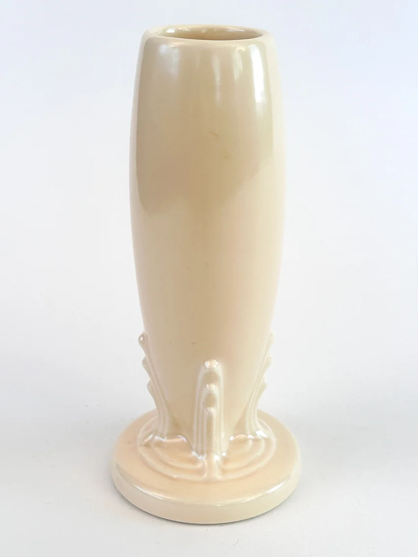 ivory vintage fiestaware bud vase for sale