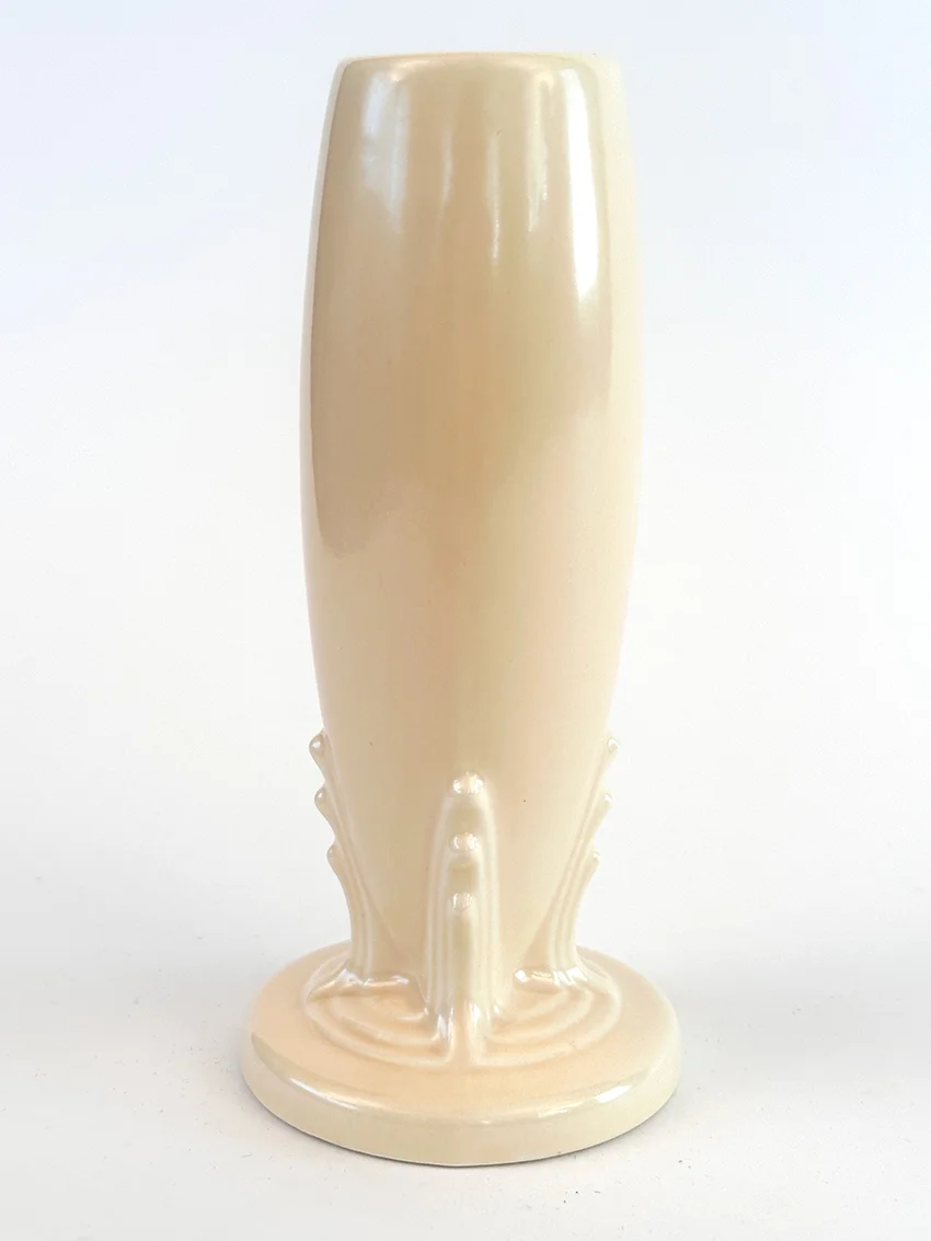 ivory vintage fiestaware bud vase for sale