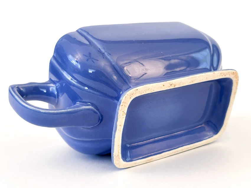 mauve blue riviera sauce gravy boat for sale