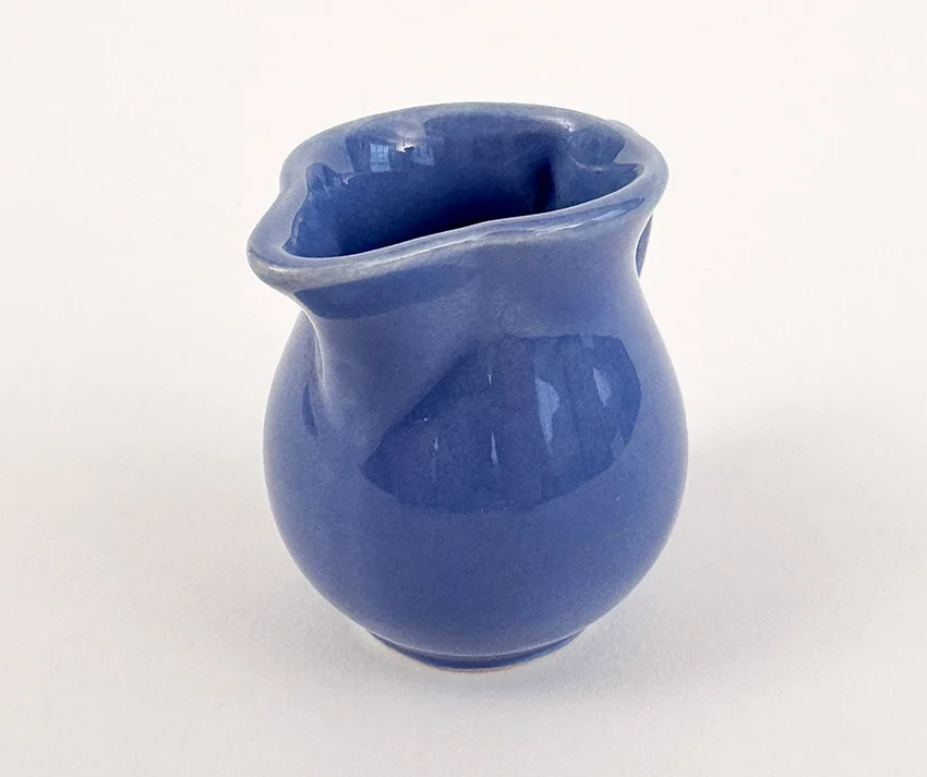 fiesta mauve blue individual toy creamer for sale