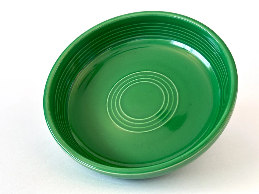 1960s fiestaware color medium green dessert bowl for sale