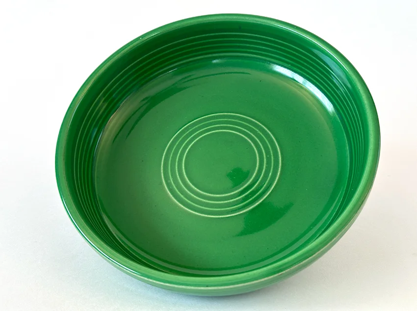 1960s fiestaware color medium green dessert bowl for sale