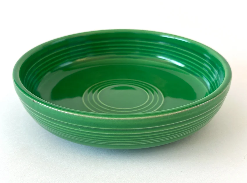 1960s fiestaware color medium green dessert bowl for sale