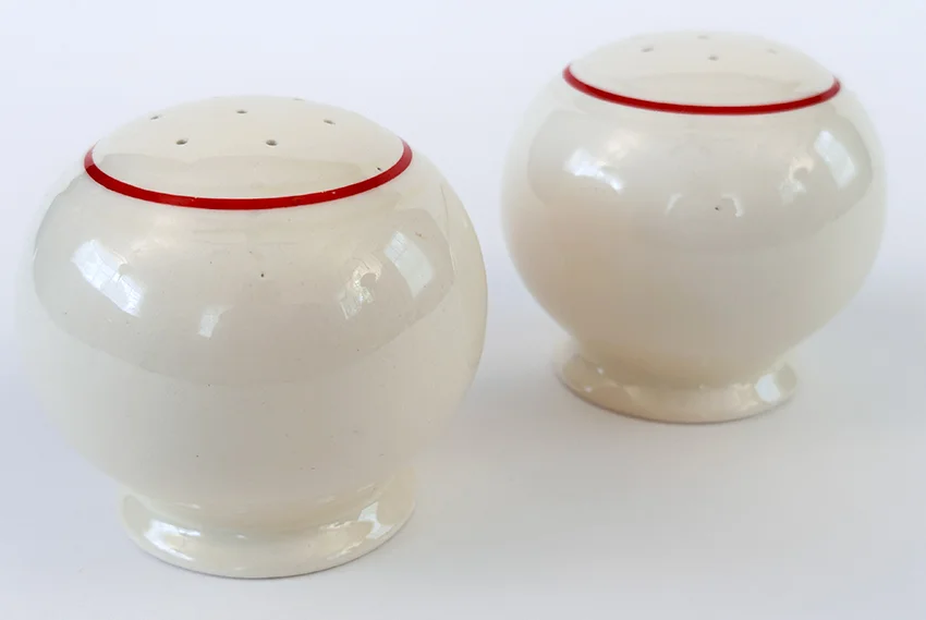 vintage mexicana decalware fiesta kitchen kraft range shakers for sale