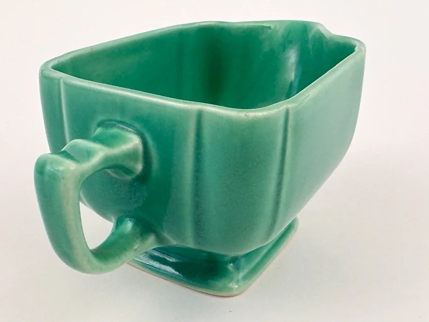 green vintage riviera creamer for sale