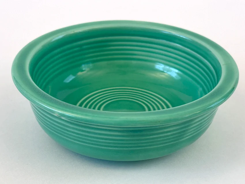 original green vintage fiesta fruit bowl for sale