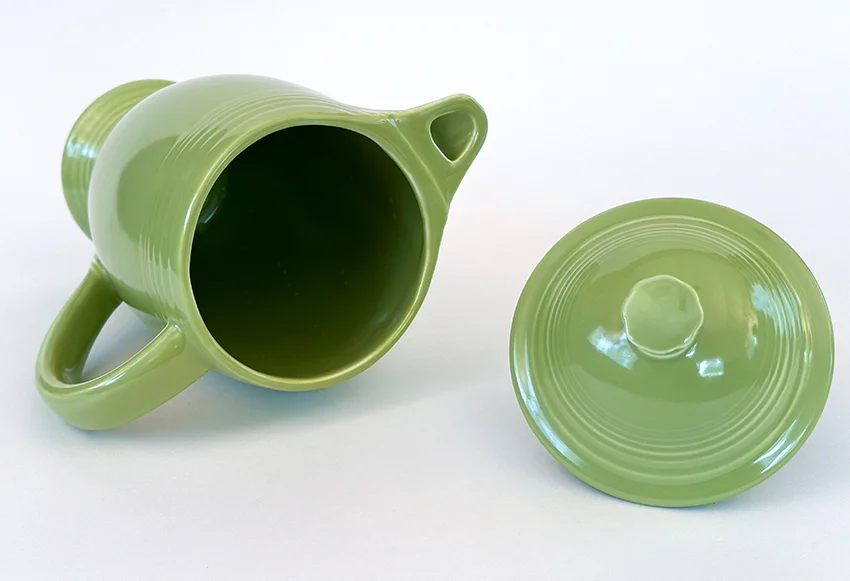 rare chartreuse vintage fiestaware coffeepot for sale original fiesta tableware from 1951-1959