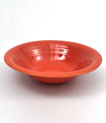 red harlequin fruit bowl homer laughlin pottery