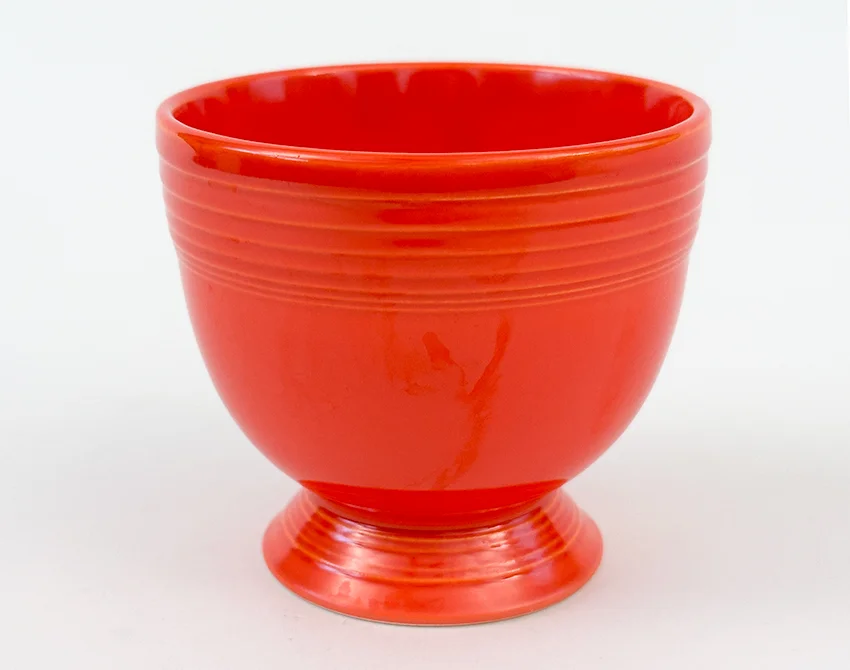 original red vintage fiesta egg cup for sale 