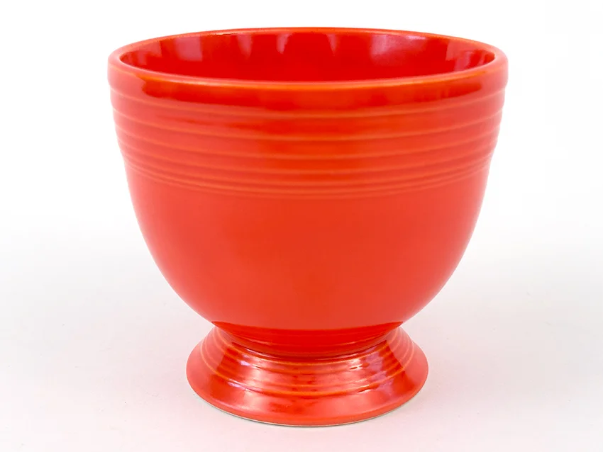 original red vintage fiesta egg cup for sale 