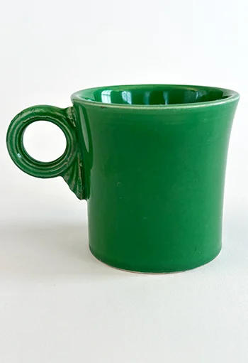 Medium green vintage fiestaware tom and jerry mug for sale