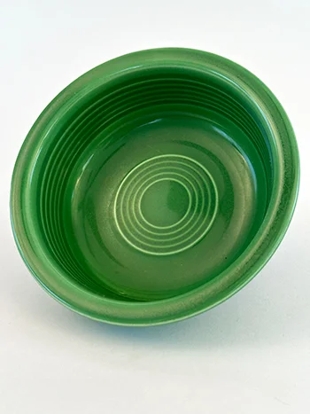 vintage fiestaware medium green fruit bowl for sale
