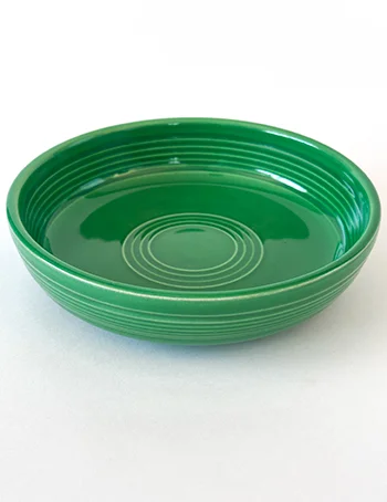 Rare medium green vintage fiestaware dessert bowl