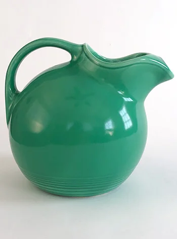 original green fiestaware color vintage harlequin service water ball pitcher for sale