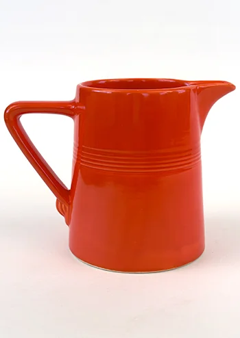 Vintage Harlequin Red 22 ounce jug pitcher