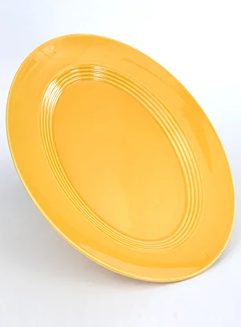 Vintage Harlequin Yellow 11 inch Platter