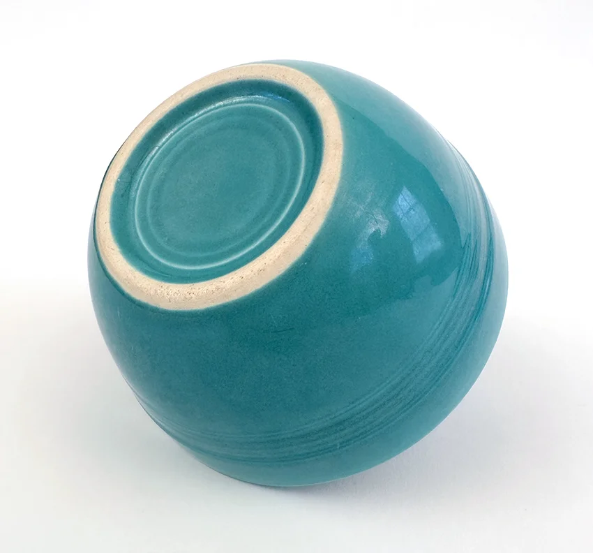 turquoise harlequin 36s bowl