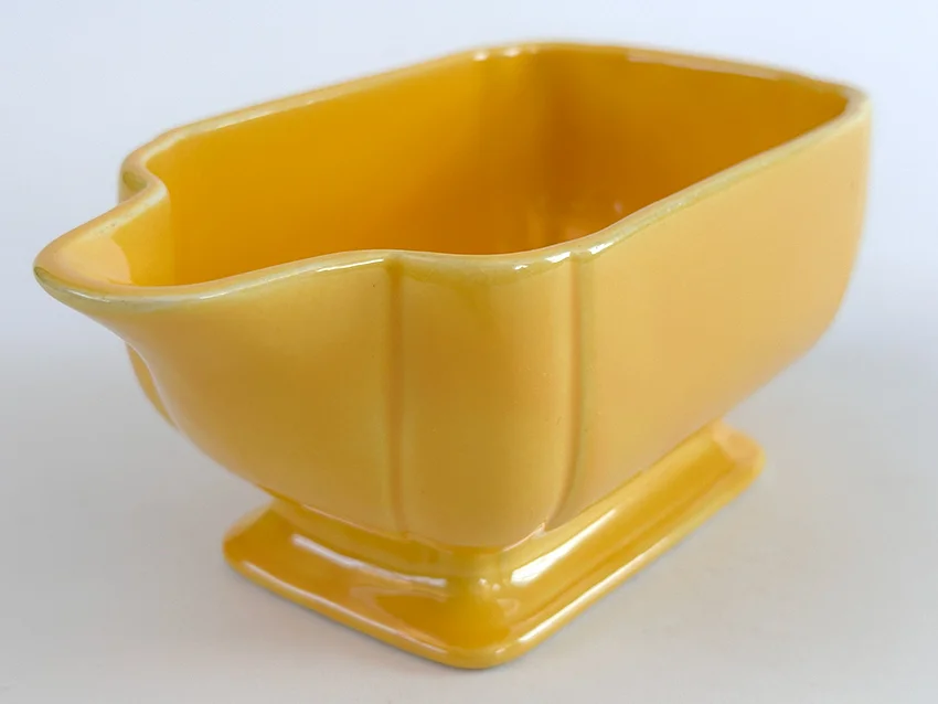 yellow riviera sauce gravy boat for sale