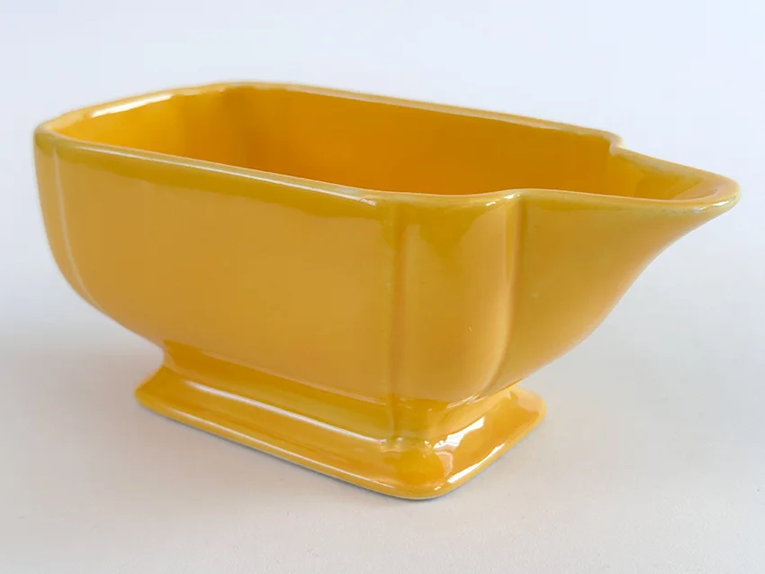 yellow riviera sauce gravy boat for sale