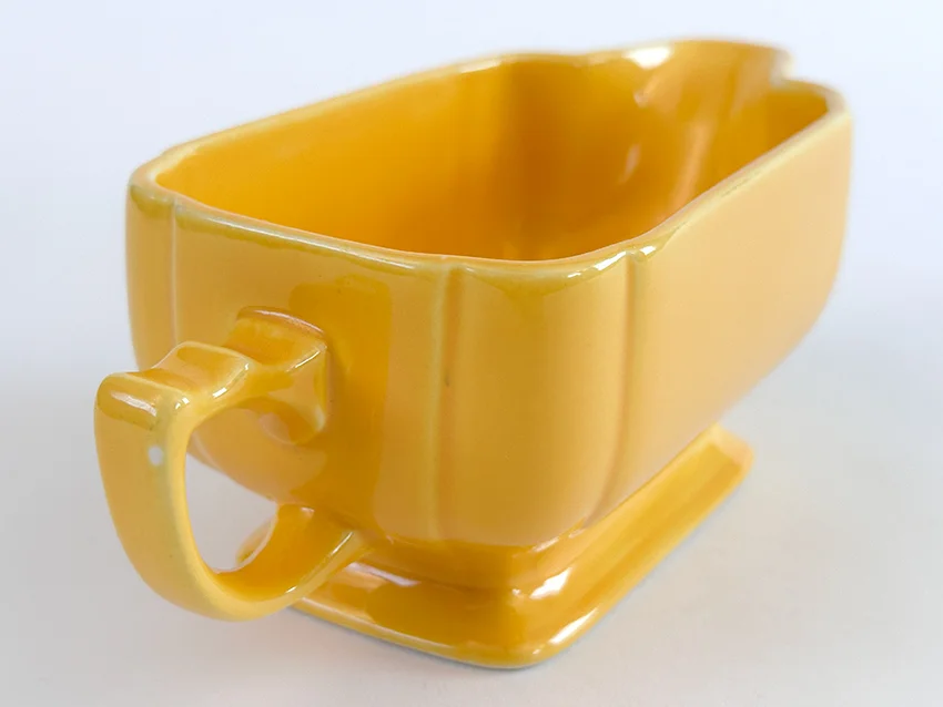 yellow riviera sauce gravy boat for sale