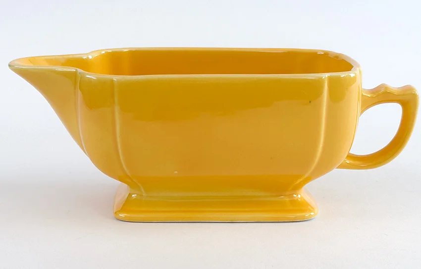 yellow riviera sauce gravy boat for sale