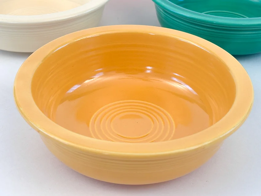 Original Yellow vintage fiestaware fruit bowl
