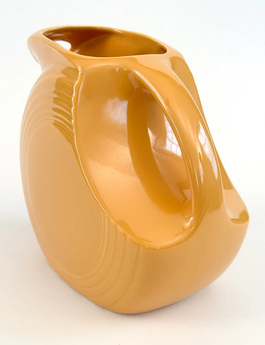 Yellow Vintage Fiesta Disk Water Pitcher