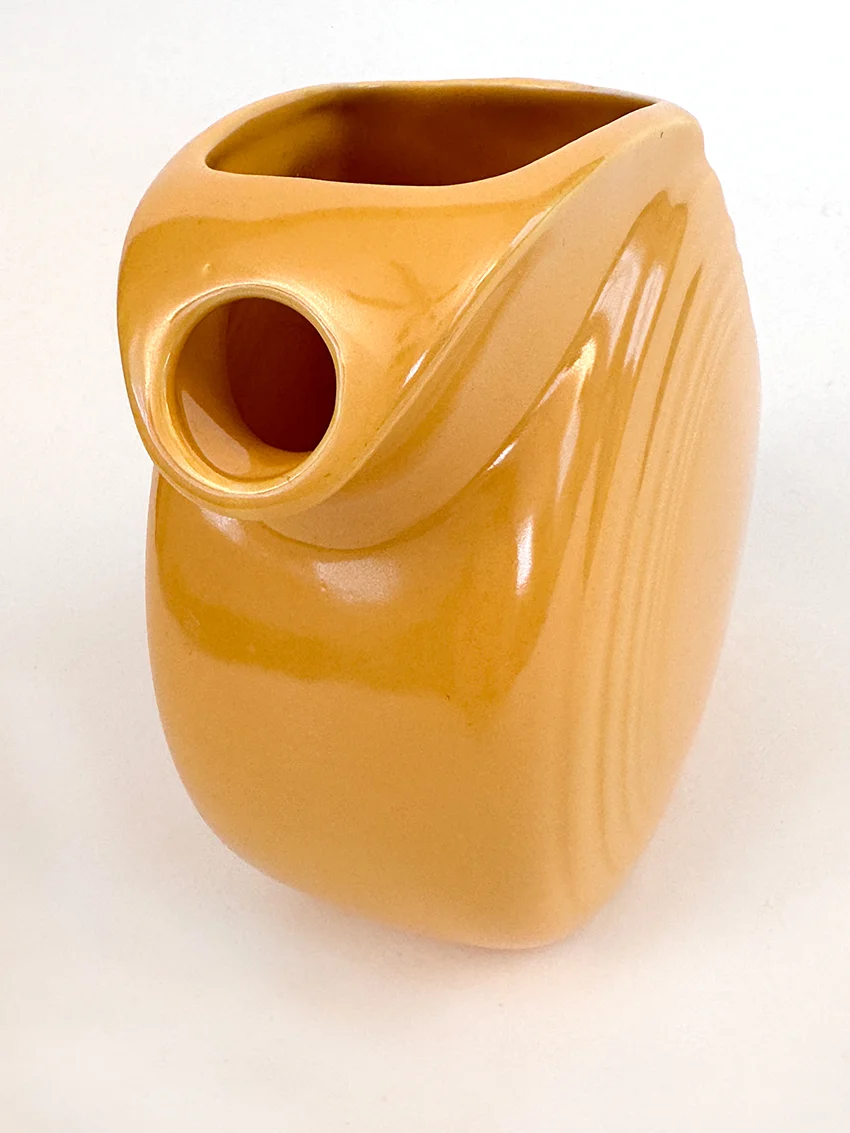 Yellow Vintage Fiestaware Juice Pitcher for Sale