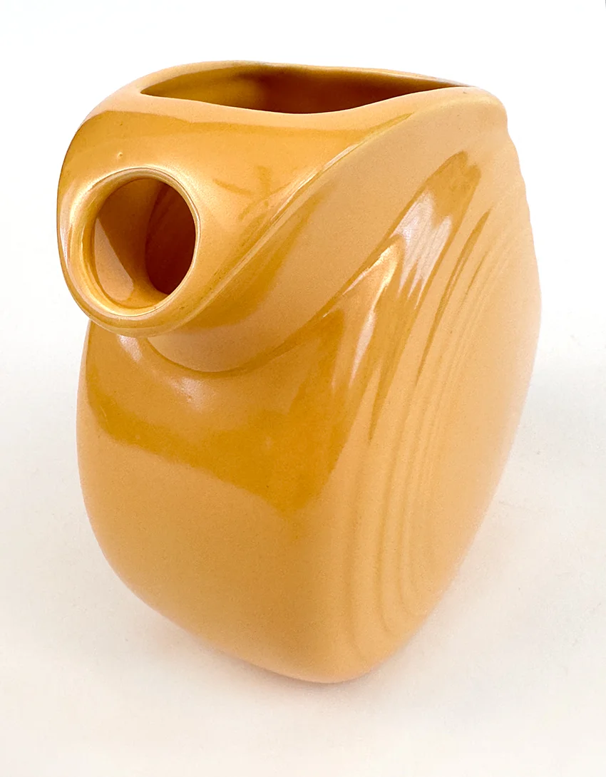 Yellow Vintage Fiestaware Juice Pitcher for Sale